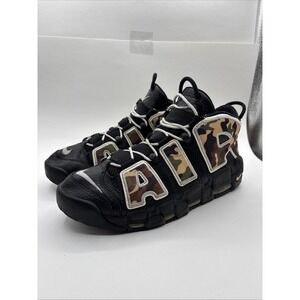 Mens Size 11.5-Nike Air More Uptempo '96 QS Black Camo CJ6122-001